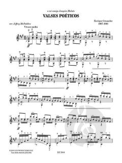 Valses Poéticos von Enrique Granados 