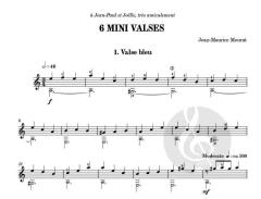 6 Mini Valses von Jean-Maurice Mourat 