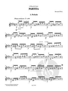 Partita von Bernard Piris 