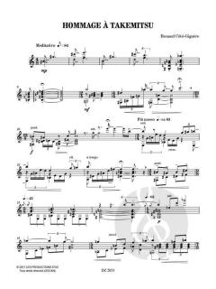 Hommage À Takemitsu von Renaud Côté-Giguère 