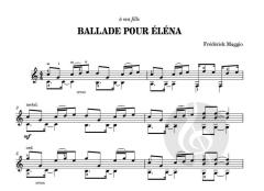 Ballade Pour Éléna von Frédérick Maggio 