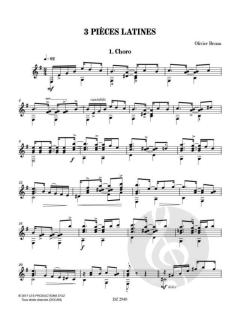 3 Pièces latines von Olivier Bensa 