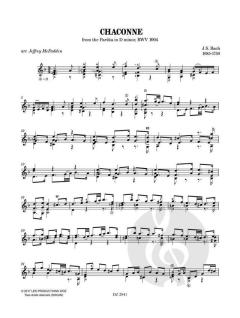 Chaconne BWV 1004 von Johann Sebastian Bach 