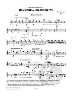 Hommage à Roland Dyens von Boris Gaquere 