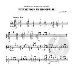 Pavane Pour Un Roi Oublié von Adrian Andrei 