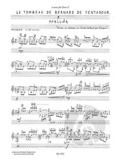 Le Tombeau De Bernard De Ventadour von Francis-Paul Demillac 