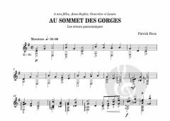 Au Sommet Des Gorges von Patrick Roux 