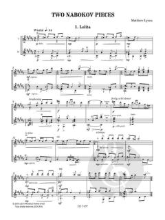 Two Nabokov Pieces von Matthew Lyons 