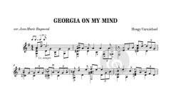 Georgia On My Mind von Hoagy Carmichael 