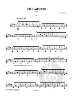 Five Caprices von Craig Visser 