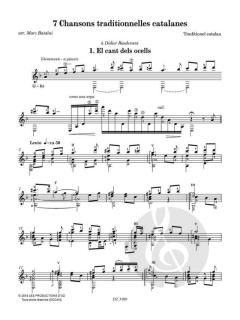 7 Chansons Traditionnelles Catalanes 