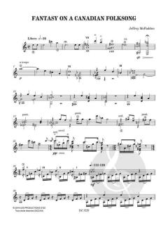 Fantasy On A Canadian Folksong von Jeffrey McFadden 