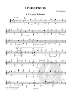 9 Pieces faciles von Fabrice Pierrat 