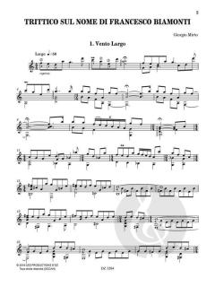 Trittico Sul Nome Di Francesco Biamonti von Giorgio Mirto 