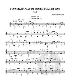 Voyage Au Pays Du Blues, Folk et Rag 3 von Jean-Michel Coquery 