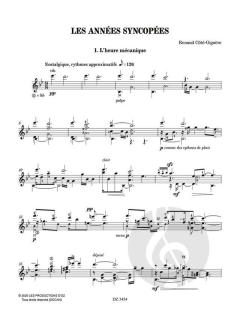Les Années Syncopées von Renaud Côté-Giguère 