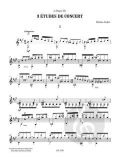 3 Études De Concert von Adrian Andrei 