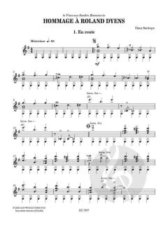 Hommage À Roland Dyens von Ozan Saritepe 