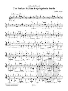 The Broken Balkan Polyrhythmic Etude von Dimitar Ivanov 