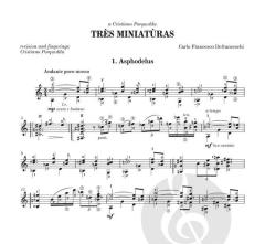 Très Miniatùras von Carlo Francesco Defranceschi 