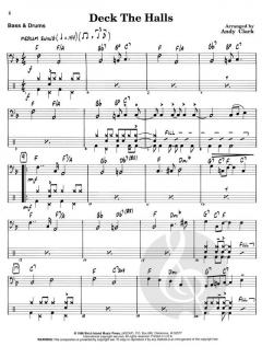 The First Christmas Gig Bass & Drums Book 