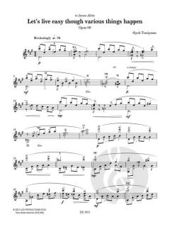 Let's Live Easy Though Various Things Happen von Siyoh Tomiyama 