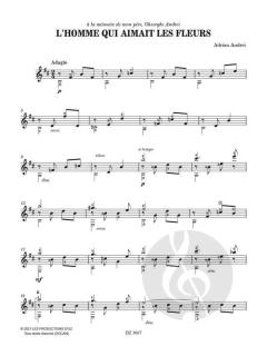 L'Homme Qui Aimait Les Fleurs von Adrian Andrei 