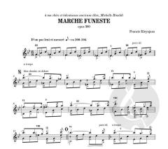 Marche Funeste von Francis Kleynjans 