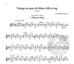 Voyage Au Pays Du Blues, Folk et Rag 4 von Jean-Michel Coquery 