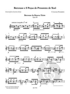 Berceuse E 2 Peças De Presentes De Noel von Lorenzo Fernandez 