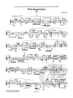 GFA Spotlight Series, Três Improvisos von João Luiz 