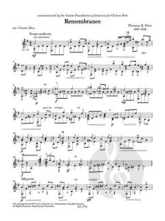 GFA Spotlight Series, Remembrance von Florence B. Price 