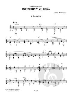 Invencion Y Milonga von Carlos H. Wernicke 