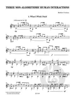 Three Non-Algorithmic Human Interactions von Matthew Cochran 