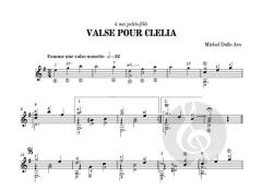 Valse Pour Clelia von Michel Dalle Ave 