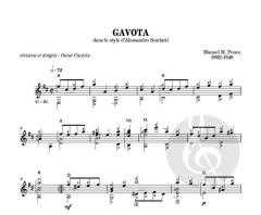 Gavota von Manuel María Ponce 