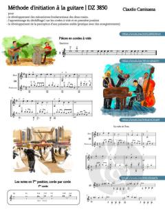 Méthode D'Initiation À La Guitare von Claudio Camisassa 