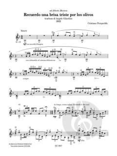 Recuerdo Una Brisa Triste Por Los Olivos von Cristiano Porqueddu 