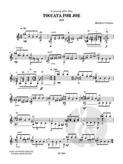 Toccata For Joe von Matthew Cochran 