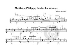 Matthieu, Philippe, Paul et Les Autres... von Michel Dalle Ave 