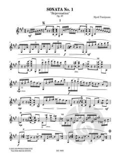 Sonata No. 1 ?Rejuvenation? von Siyoh Tomiyama 