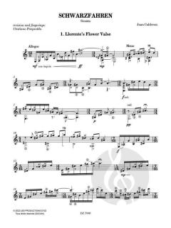 Schwarzfahren - Sonata von Juan Calderon 