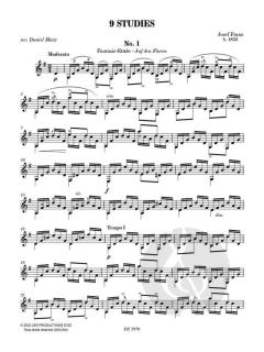 9 Studies von Josef Franz 