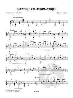 Deuxième valse romantique von Francisco Braga 