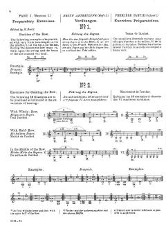 School Of Bowing Op. 2 Book 1 von Otakar Ševčík 