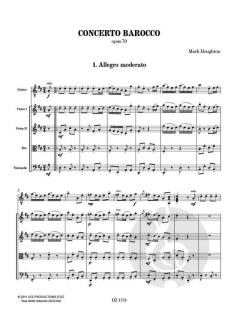 Concerto Barroco op. 70 von Mark Houghton 