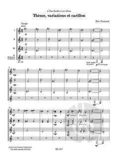 Thème, variations et carillon von Éric Pénicaud 
