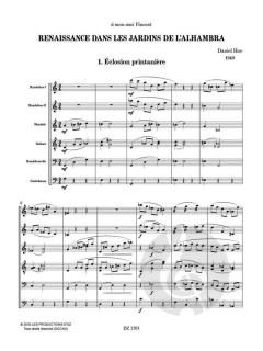 Renaissance dans les jardins de l'Alhambra von Daniel Hue 