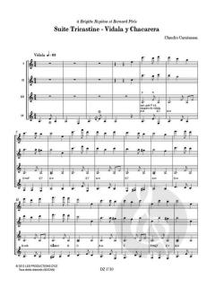 Suite Tricastine - Vidala y Chacarera von Claudio Camisassa 