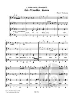 Suite Tricastine - Zamba von Claudio Camisassa 